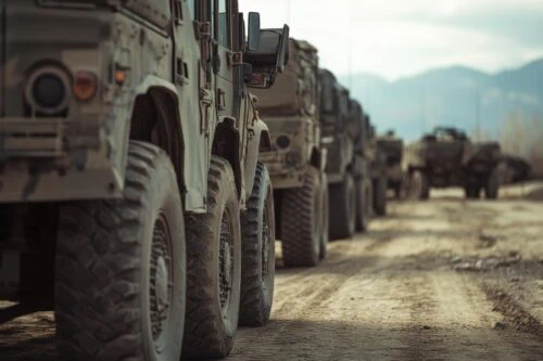 Military vehicles